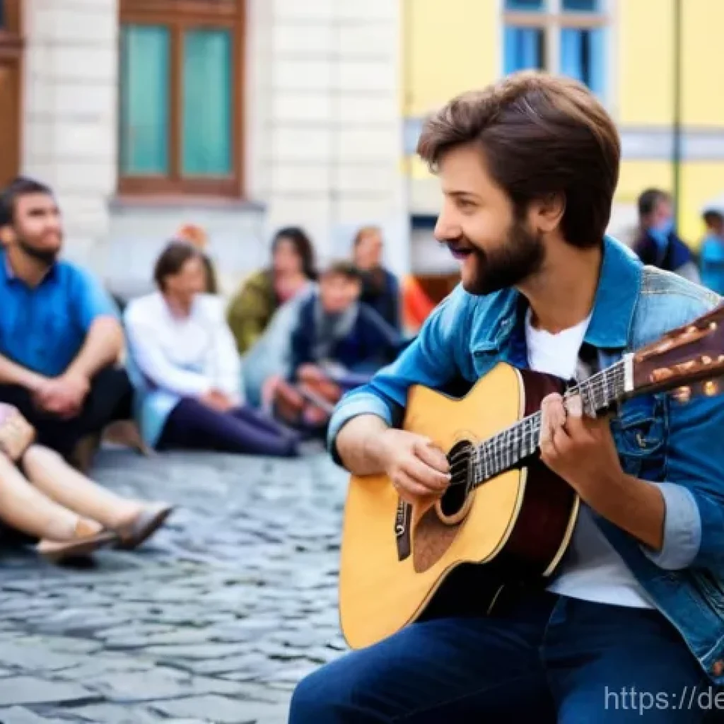거리공연에 대한 법적 이해 - **"Melody in the City Square"**
A captivating street musician, a young man in his late 20s with ...